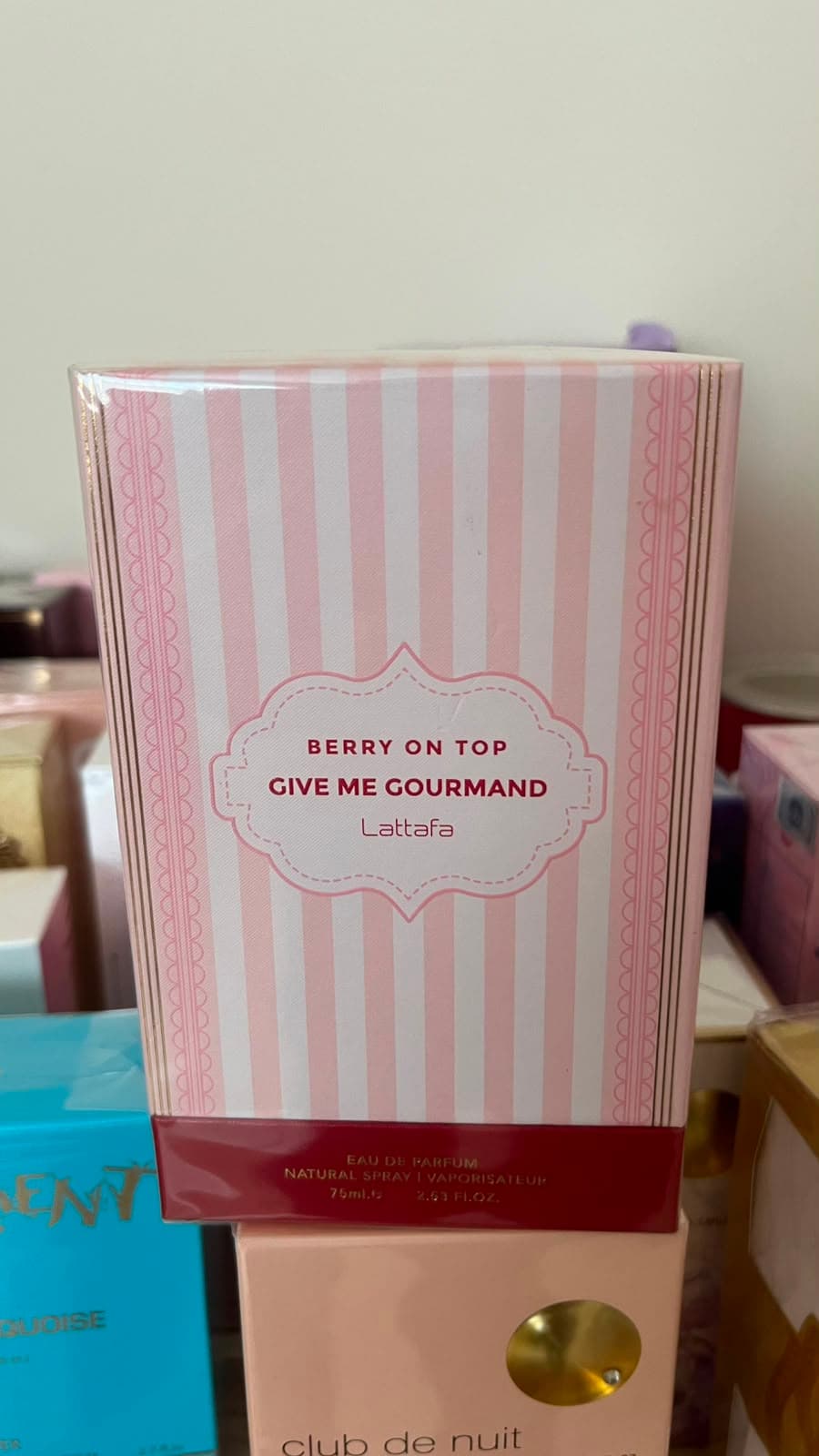 Lattafa Berry on Top Give Me Gourmand